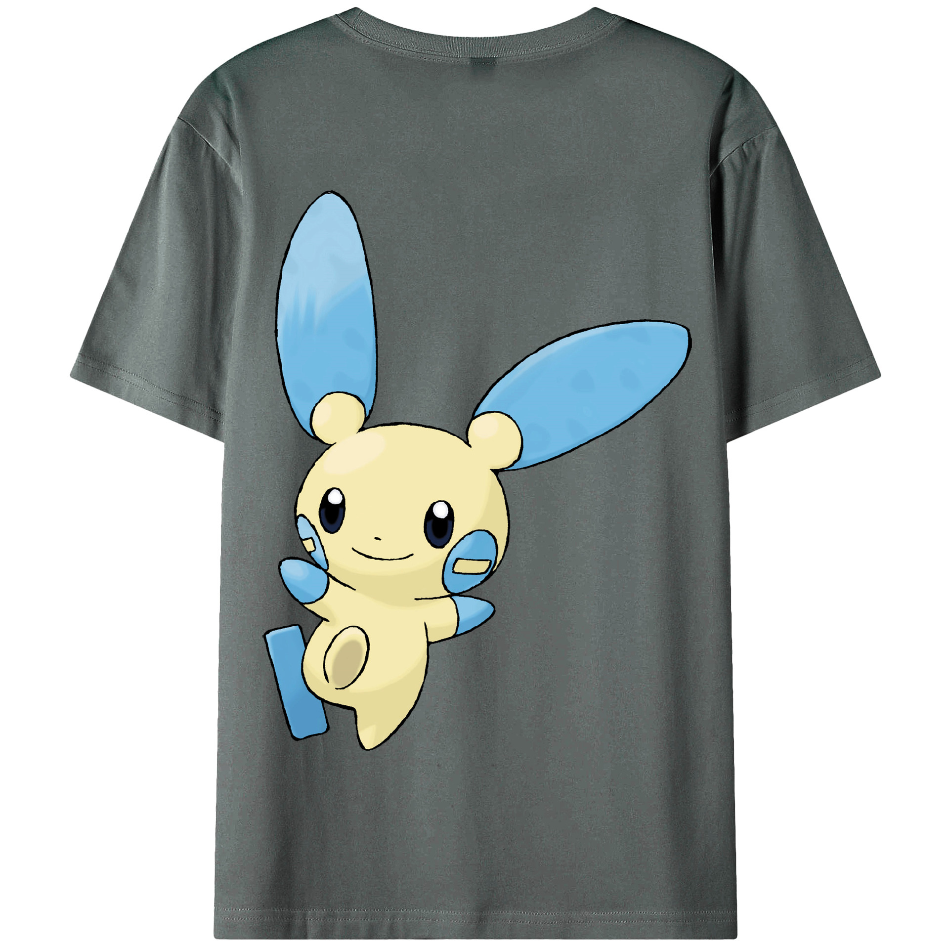 （画像用） ポケットモンスター Pokémon 綿100％半袖Tシャツ（背面プリント）